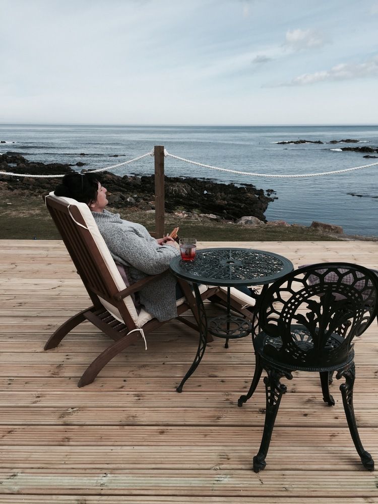 Pew With A View - Seafront Cottages Rosehearty Exteriör bild